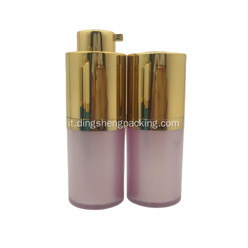 Flacone per pompa airless cosmetico colorato da 30 ml e 50 ml